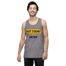 Men’s Not Today Satan premium tank top