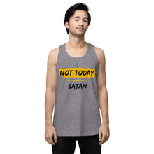 Men’s Not Today Satan premium tank top