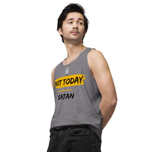 Men’s Not Today Satan premium tank top