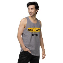 Men’s Not Today Satan premium tank top