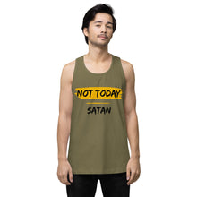 Men’s Not Today Satan premium tank top