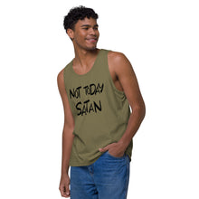 Men’s Not Today Satan premium tank top