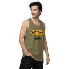 Men’s Not Today Satan premium tank top