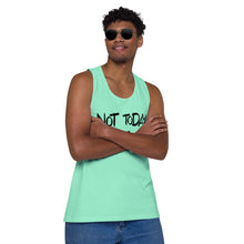 Men’s Not Today Satan premium tank top