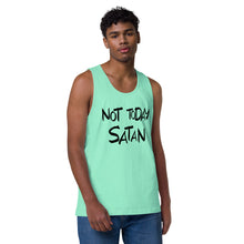 Men’s Not Today Satan premium tank top