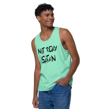 Men’s Not Today Satan premium tank top