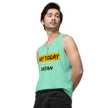 Men’s Not Today Satan premium tank top