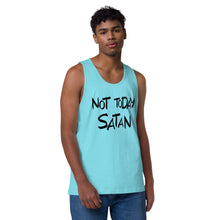 Men’s Not Today Satan premium tank top