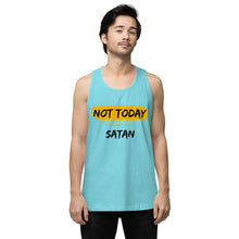 Men’s Not Today Satan premium tank top