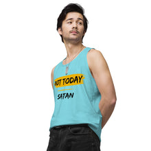 Men’s Not Today Satan premium tank top