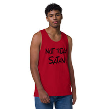 Men’s Not Today Satan premium tank top