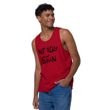 Men’s Not Today Satan premium tank top