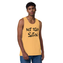 Men’s Not Today Satan premium tank top