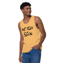 Men’s Not Today Satan premium tank top