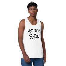 Men’s Not Today Satan premium tank top